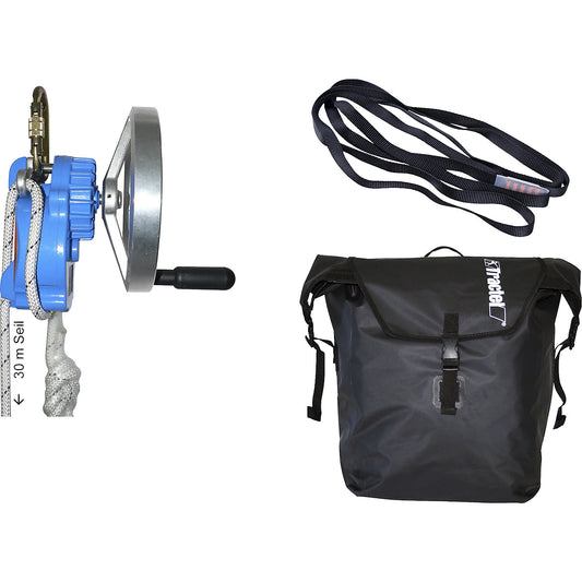 PPE fall protection set, rescue, 4 parts.