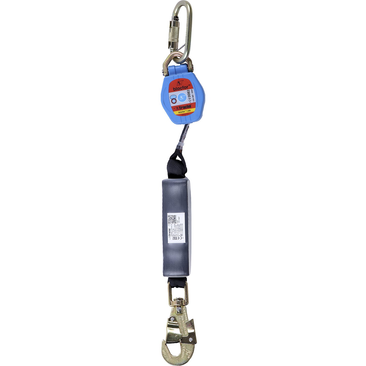 blocfor™ fall arrester, ESD M47/M23, max. load 150 kg.