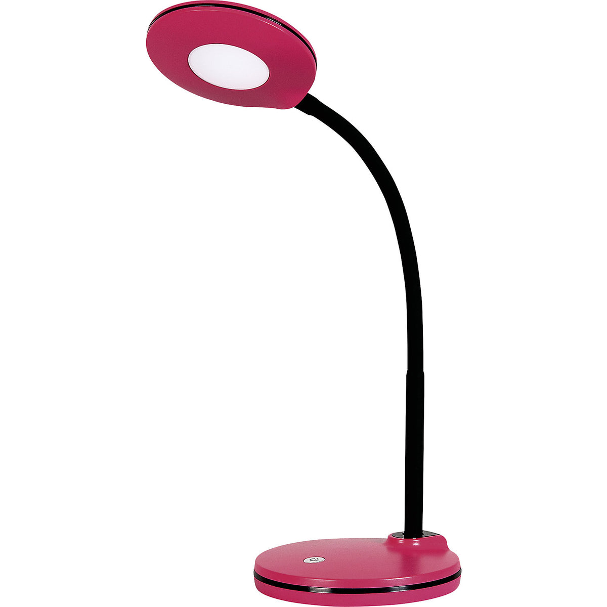 SPLASH LED desk lamp, dimmable, raspberry.