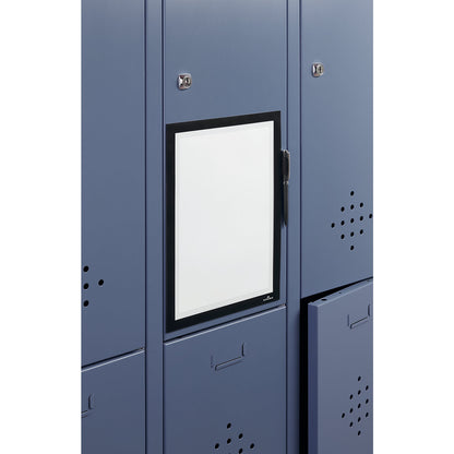 DURAFRAME® MAGNETIC NOTE A4 information frame, for labelling directly, magnetic, pack of 5, black frame.