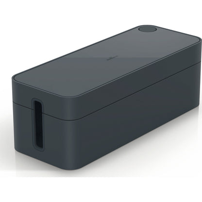 CAVOLINE® BOX L cable box, WxHxD 406 x 139 x 156 mm, pack of 2, graphite.