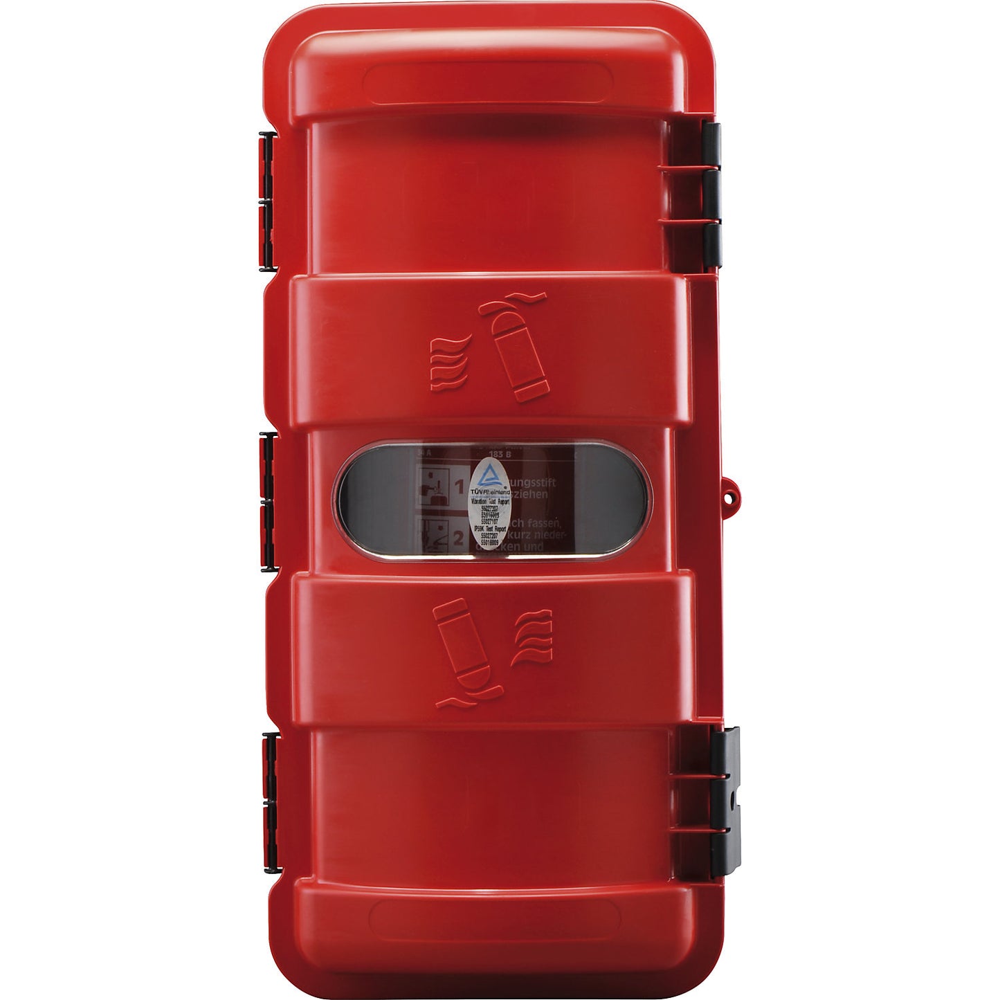 BIGBOX protective cover, for 9 kg fire extinguisher, HxWxD 643 x 279 x 227 mm.