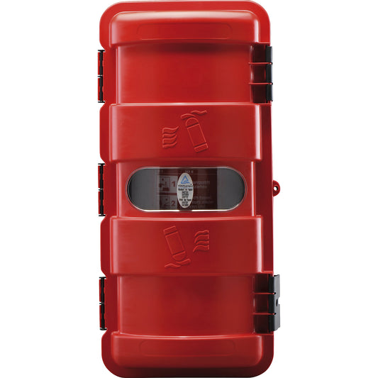 BIGBOX protective cover, for 12 kg fire extinguisher, HxWxD 770 x 310 x 260 mm.