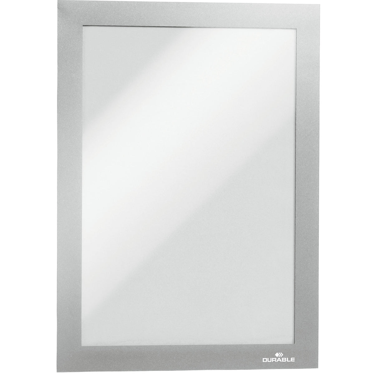 DURAFRAME® MAGNETIC information frame, magnetic, for A5, silver, pack of 10.