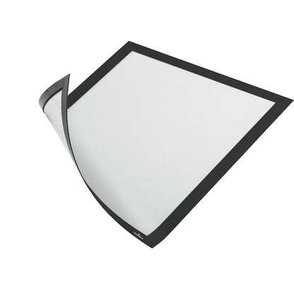DURAFRAME® MAGNETIC information frame, magnetic, for A4, black, pack of 10.