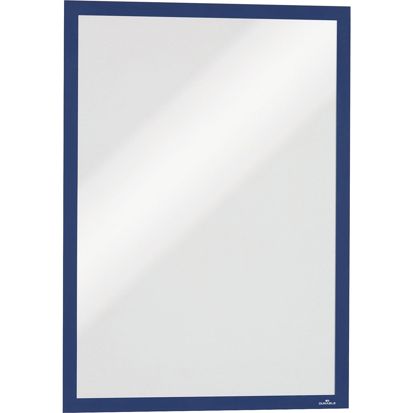 DURAFRAME® MAGNETIC information frame, magnetic, for A3, dark blue, pack of 5.