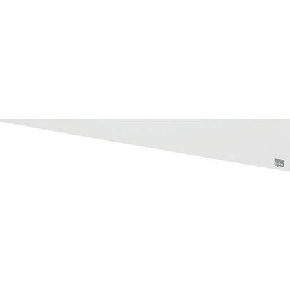 WIDESCREEN glass whiteboard, frameless, 57'' - WxH 1264 x 711 mm, white.