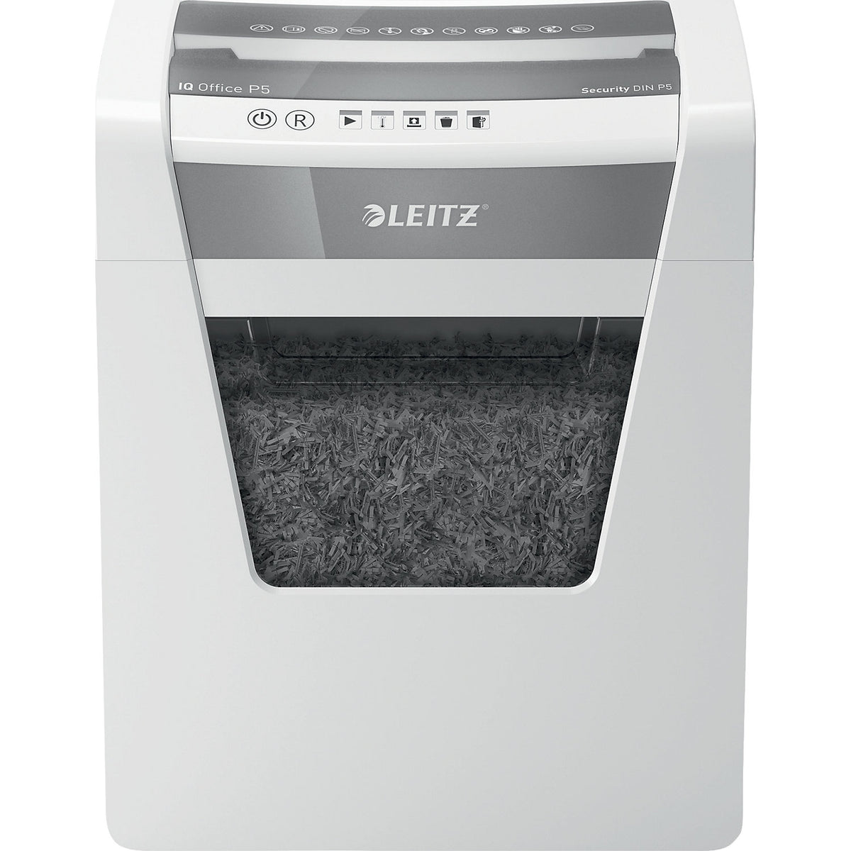 IQ OFFICE document shredder, micro cut, 10 sheets, collection capacity 23 l.