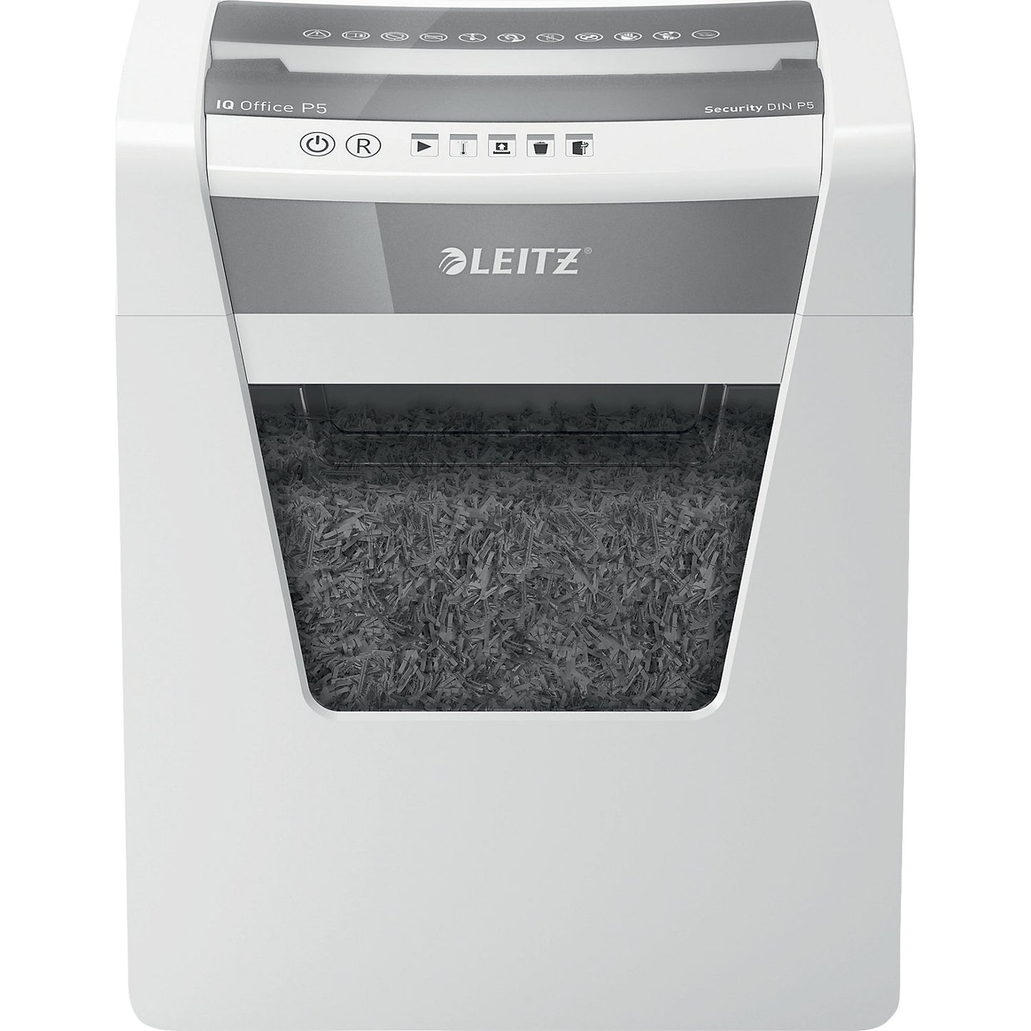 IQ OFFICE document shredder, micro cut, 10 sheets, collection capacity 23 l.