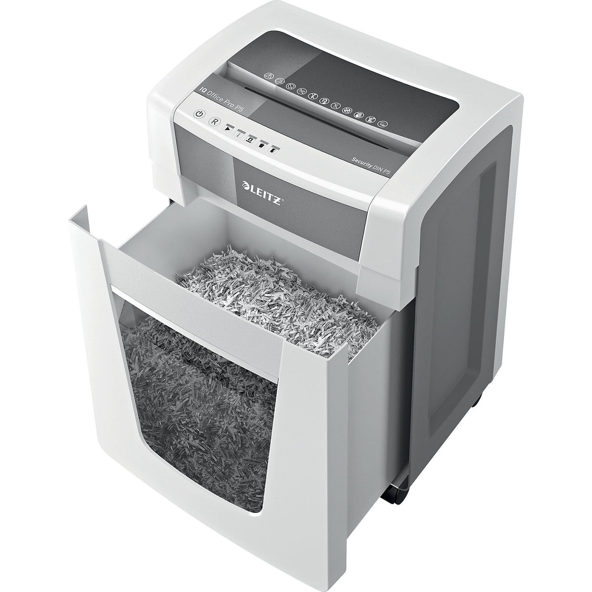 IQ OFFICE PRO document shredder, micro cut, 15 sheets, collection capacity 30 l.