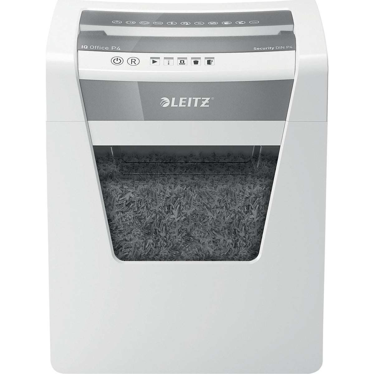 IQ OFFICE document shredder, particles, 15 sheets, collection capacity 23 l.
