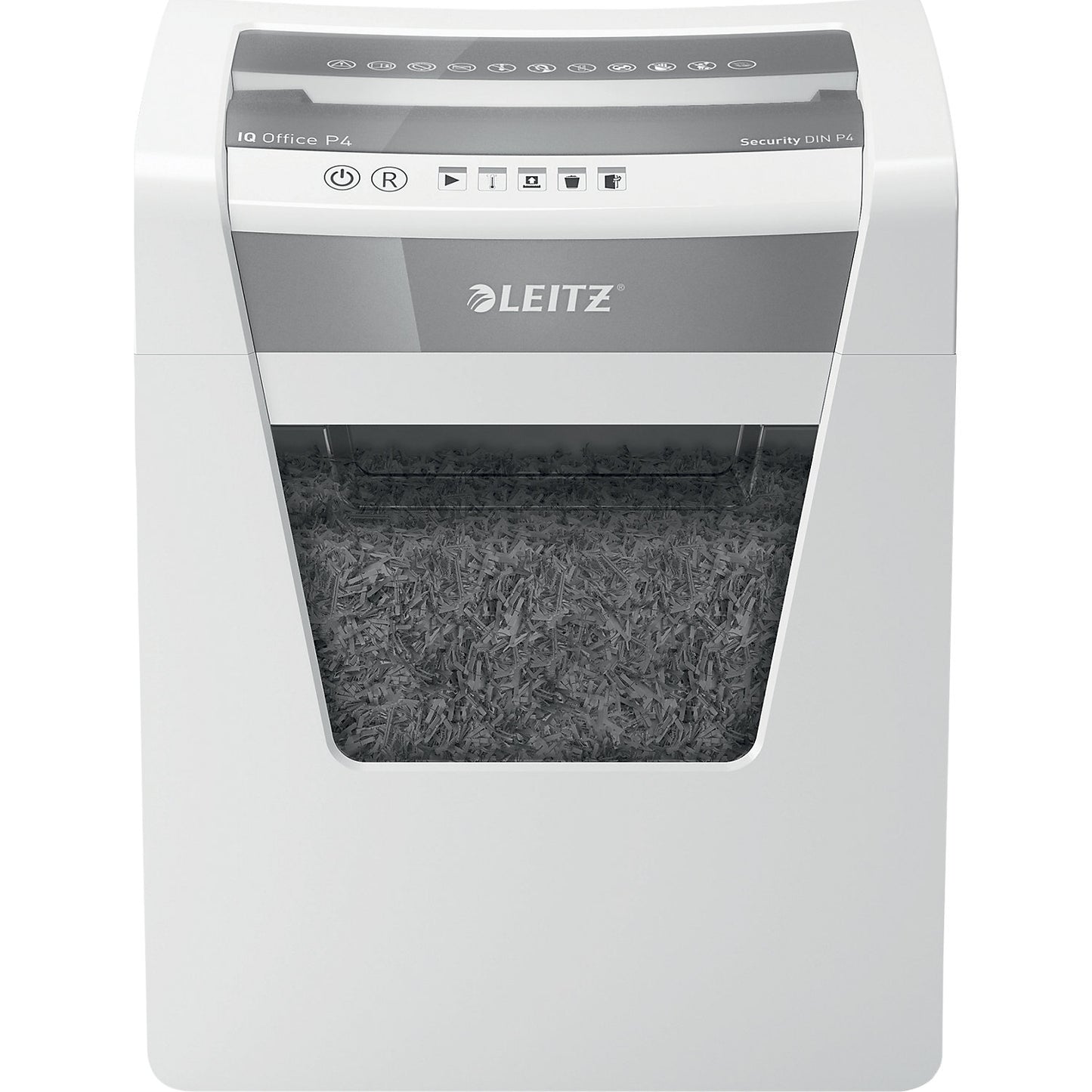 IQ OFFICE document shredder, particles, 15 sheets, collection capacity 23 l.