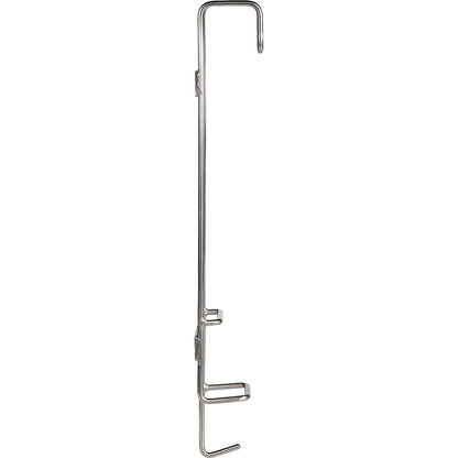 Suspension bracket for buckets, length 370 mm, stainless steel.