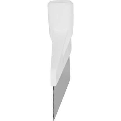 Table and floor scraper, length 245 mm, pack of 10, white.