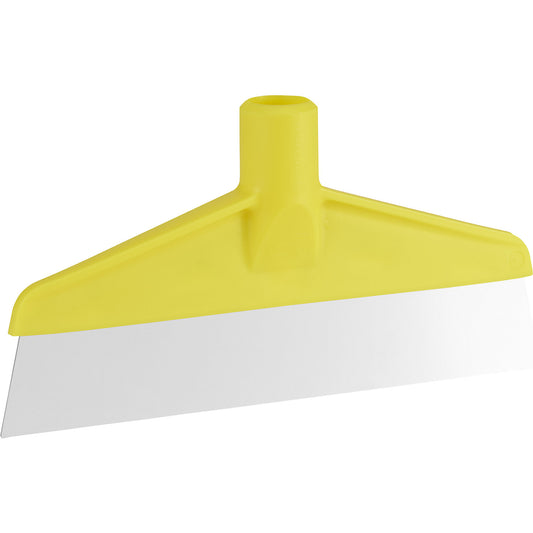 Table and floor scraper, length 245 mm, pack of 10, yellow.