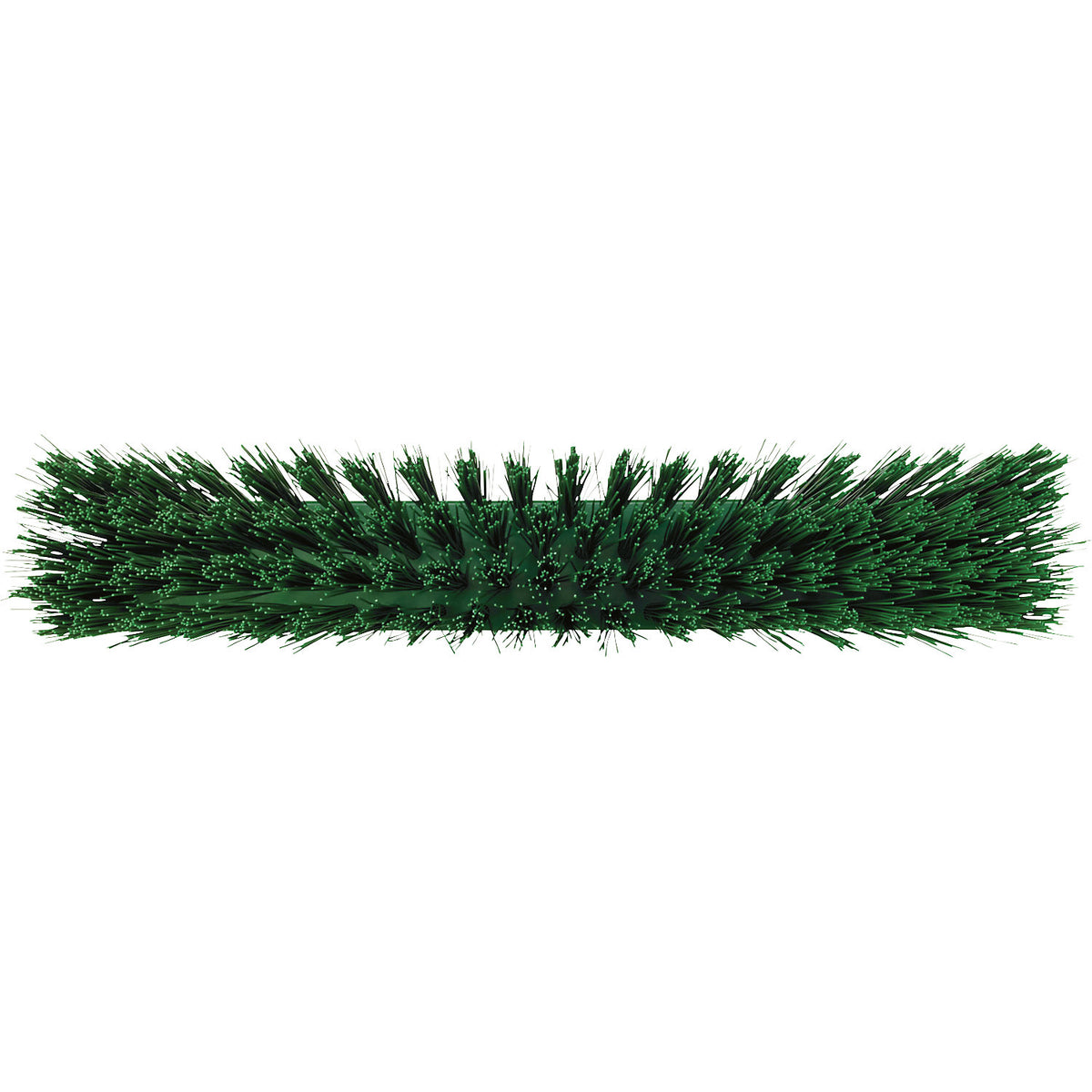 Broom, width 530 mm, extra hard, pack of 4, green.