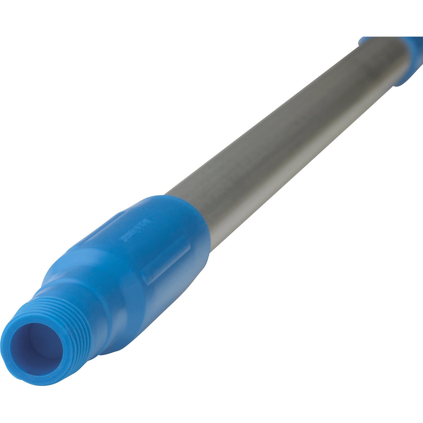 Aluminium handle, ergonomic, Ø 31 mm, length 1310 mm, pack of 10, blue.