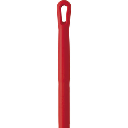 Aluminium handle, ergonomic, Ø 31 mm, length 1310 mm, pack of 10, red.