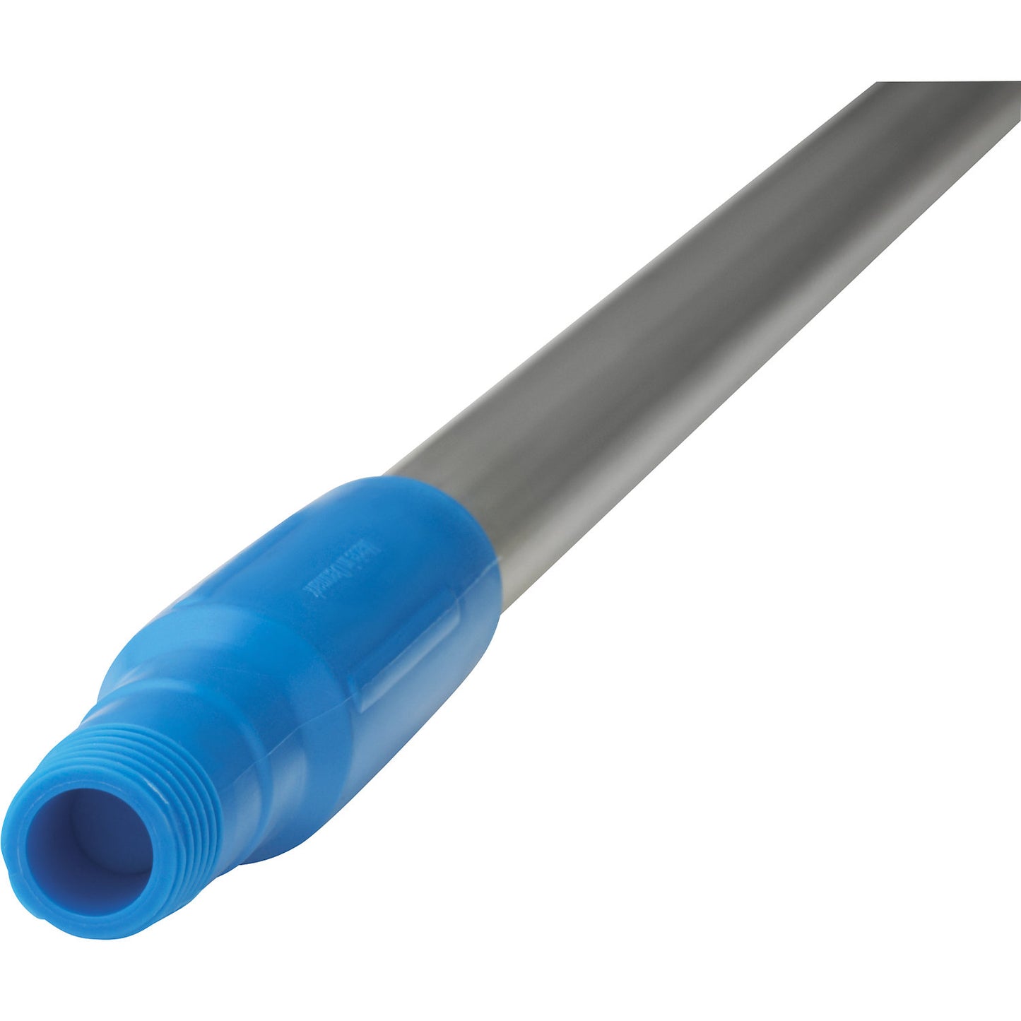 Aluminium handle, ergonomic, Ø 31 mm, length 1510 mm, pack of 10, blue.
