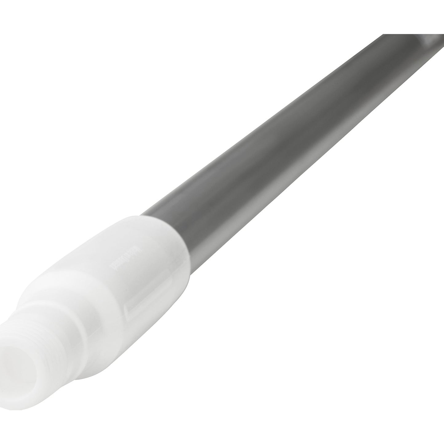 Aluminium handle, ergonomic, Ø 31 mm, length 1510 mm, pack of 10, white.