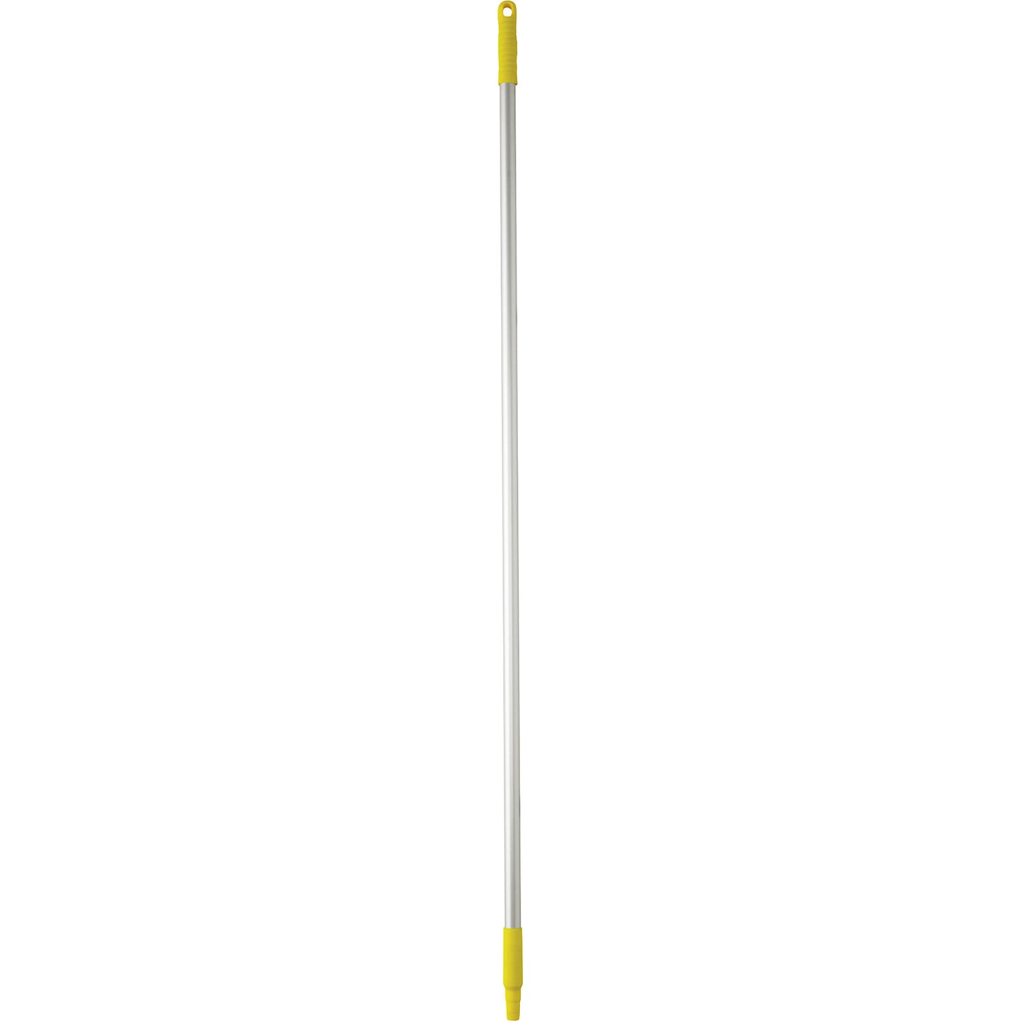 Aluminium handle, Ø 25 mm, pack of 10, yellow.