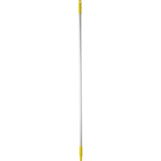 Aluminium handle, Ø 25 mm, pack of 10, yellow.