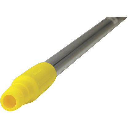 Aluminium handle, Ø 25 mm, pack of 10, yellow.