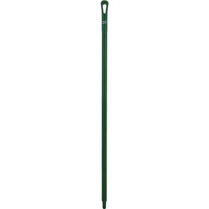 Handle, hygienic, Ø 34 mm, length 1300 mm, pack of 10, green.