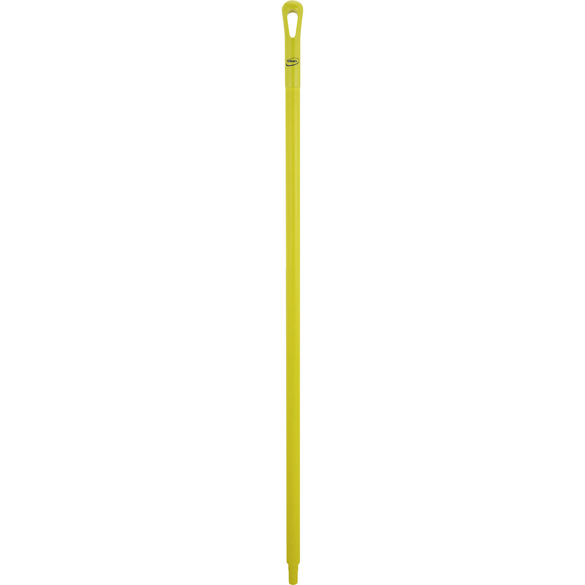 Handle, hygienic, Ø 34 mm, length 1300 mm, pack of 10, yellow.