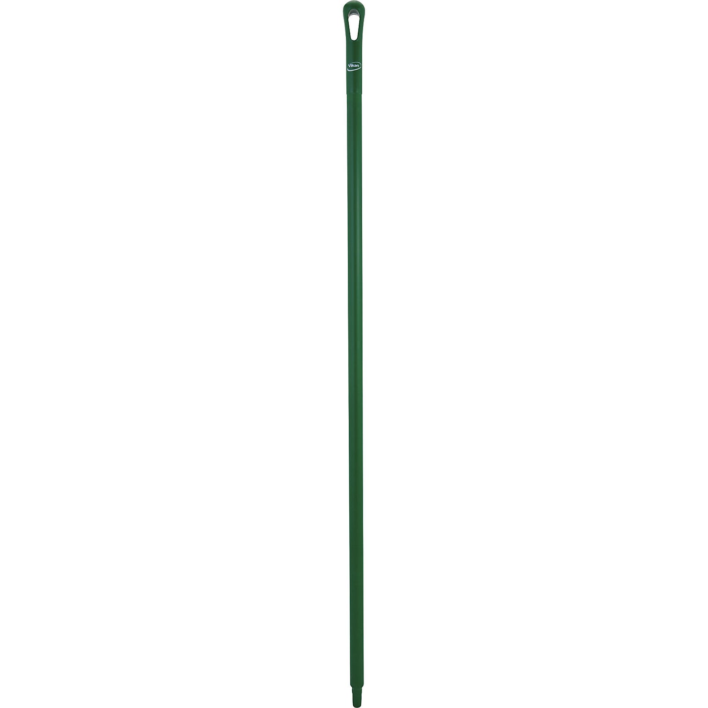 Handle, hygienic, Ø 34 mm, length 1500 mm, pack of 10, green.