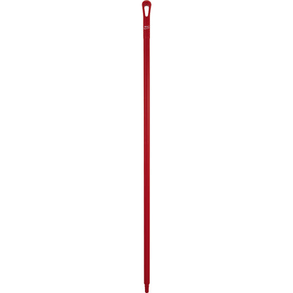 Handle, hygienic, Ø 34 mm, length 1500 mm, pack of 10, red.