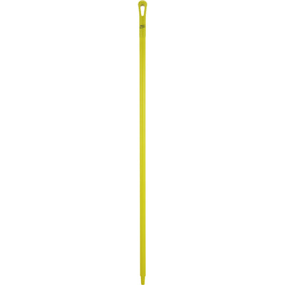 Handle, hygienic, Ø 34 mm, length 1500 mm, pack of 10, yellow.