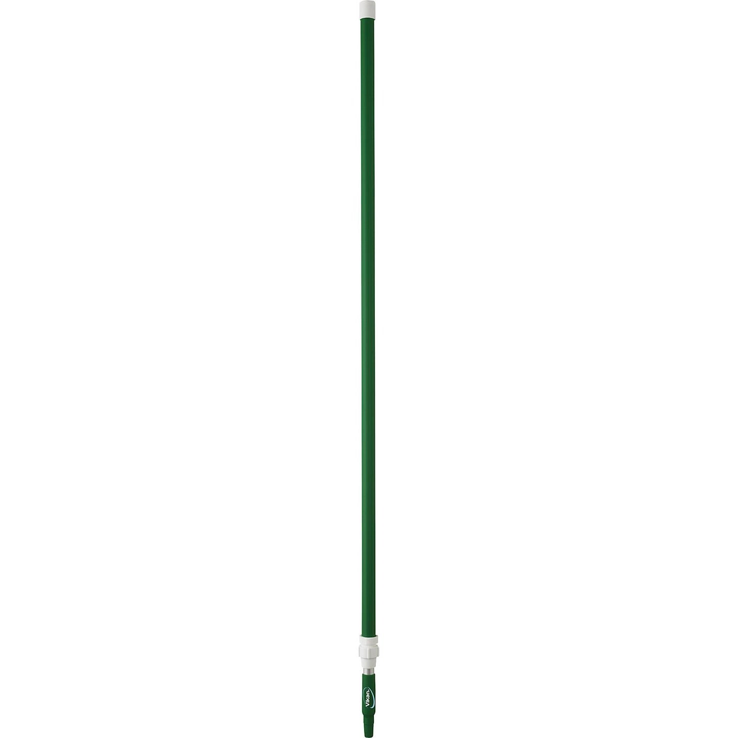 Telescopic handle, ergonomic, Ø 32 mm, length 1575 mm - 2780 mm, pack of 5, green.