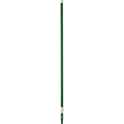 Telescopic handle, ergonomic, Ø 32 mm, length 1575 mm - 2780 mm, pack of 5, green.