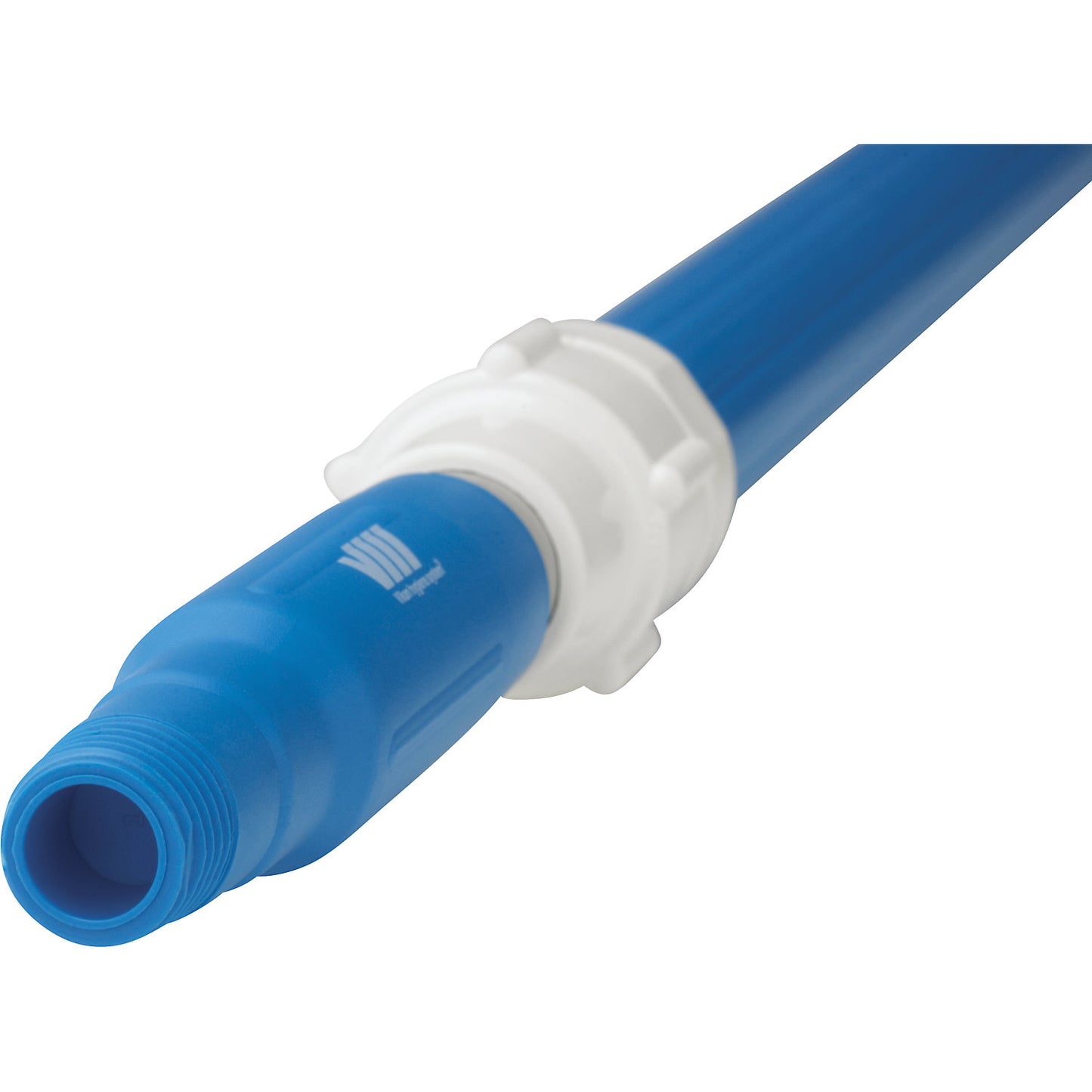Telescopic handle, ergonomic, Ø 32 mm, length 1575 mm - 2780 mm, pack of 5, blue.