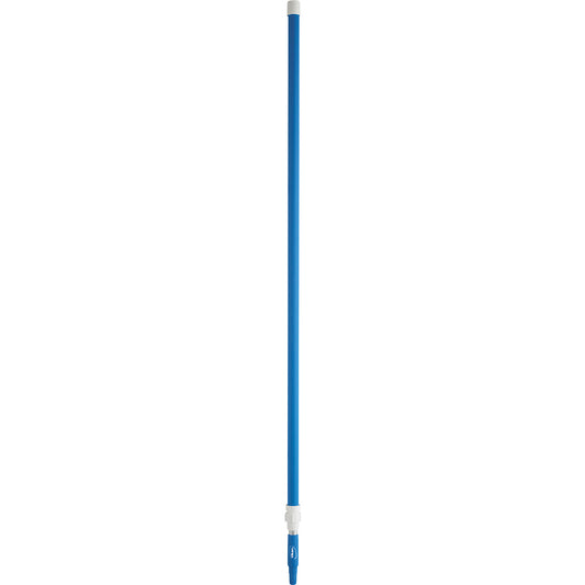 Telescopic handle, ergonomic, Ø 32 mm, length 1575 mm - 2780 mm, pack of 5, blue.