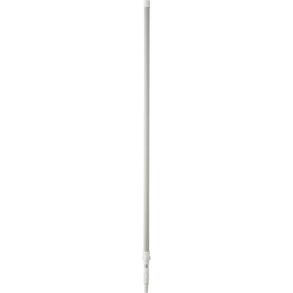 Telescopic handle, ergonomic, Ø 32 mm, length 1575 mm - 2780 mm, pack of 5, white.