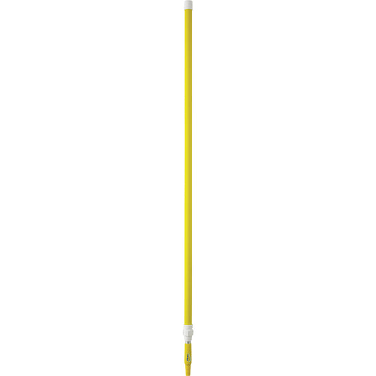 Telescopic handle, ergonomic, Ø 32 mm, length 1575 mm - 2780 mm, pack of 5, yellow.