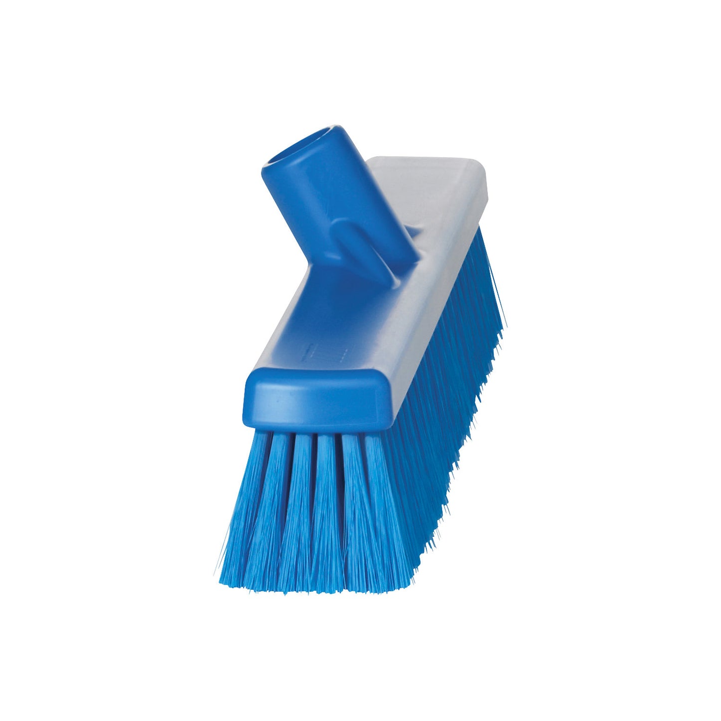 Broom, width 410 mm, soft, pack of 10, blue.