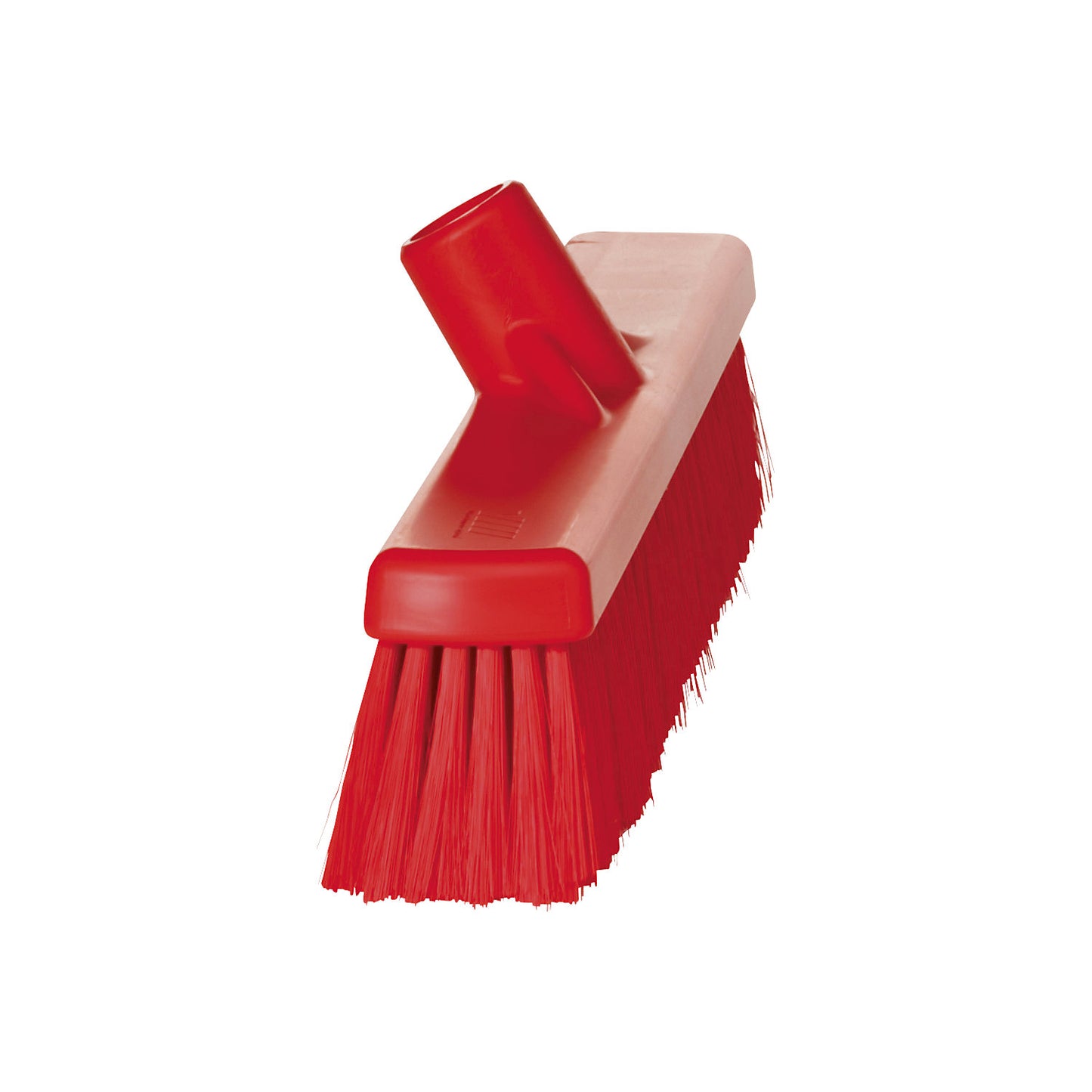 Broom, width 410 mm, soft, pack of 10, red.
