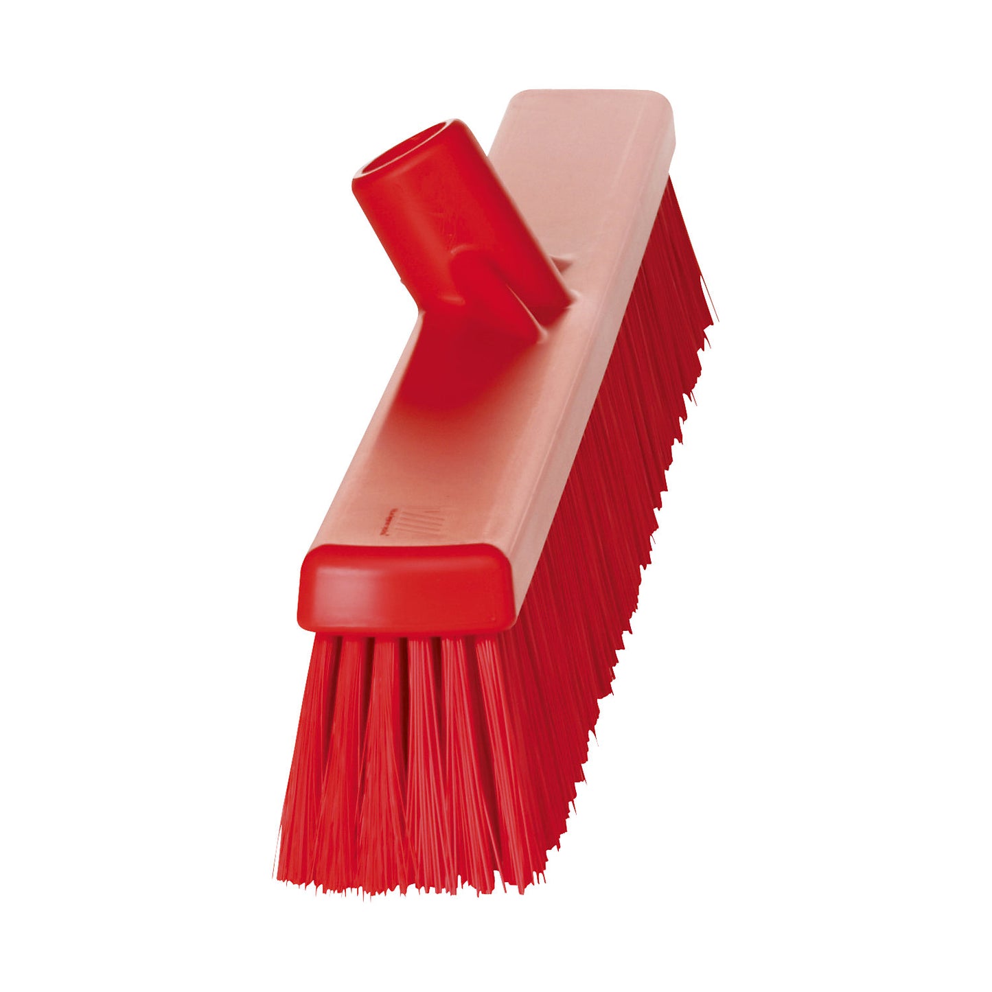 Broom, width 610 mm, soft/hard, pack of 10, red.