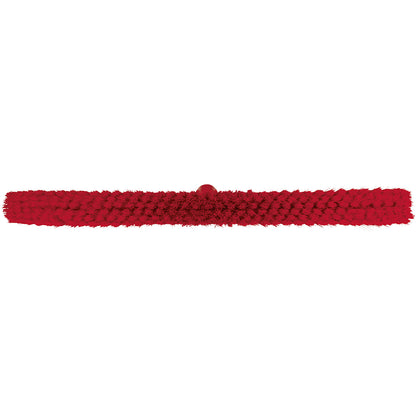Broom, width 610 mm, soft, pack of 10, red.
