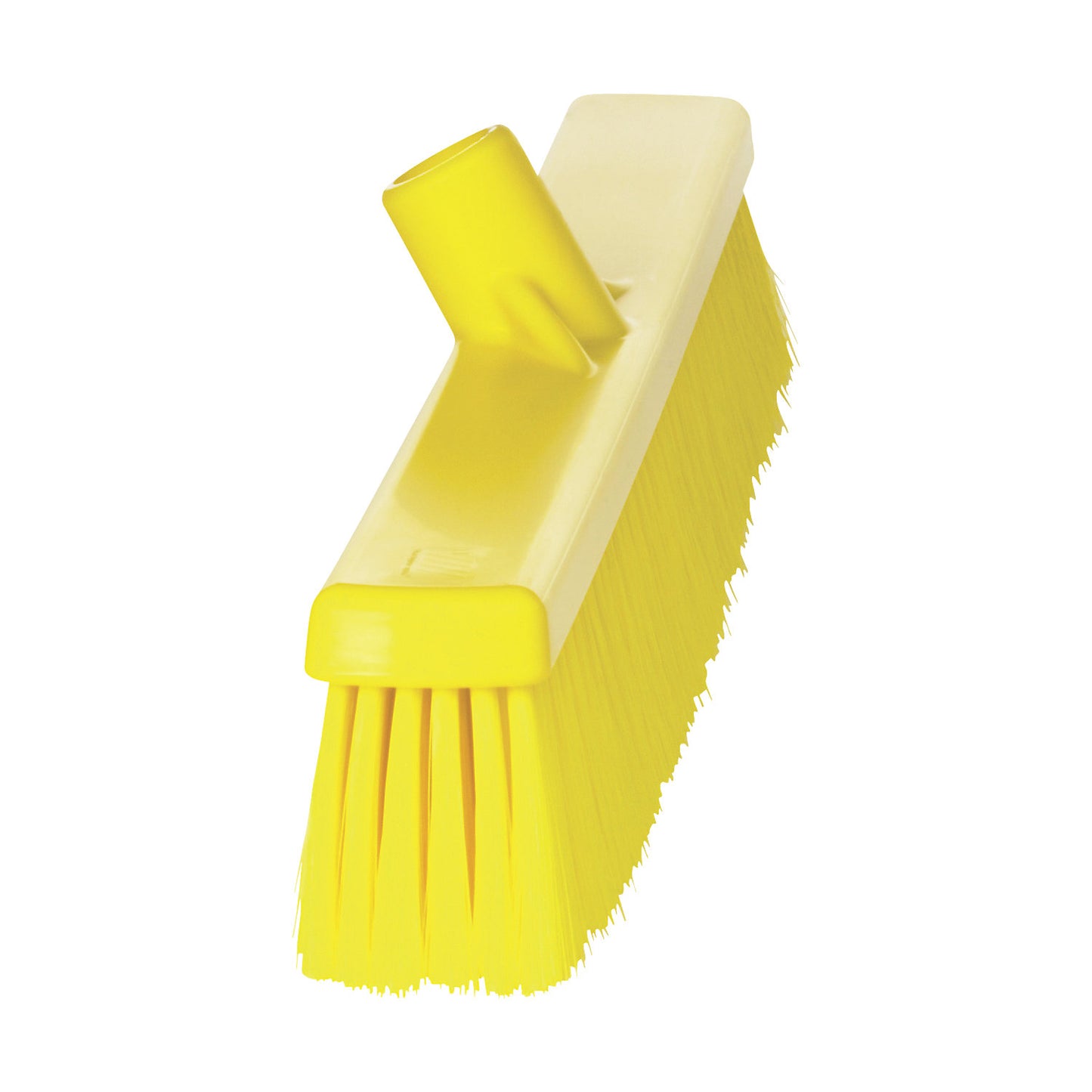 Broom, width 610 mm, soft, pack of 10, yellow.