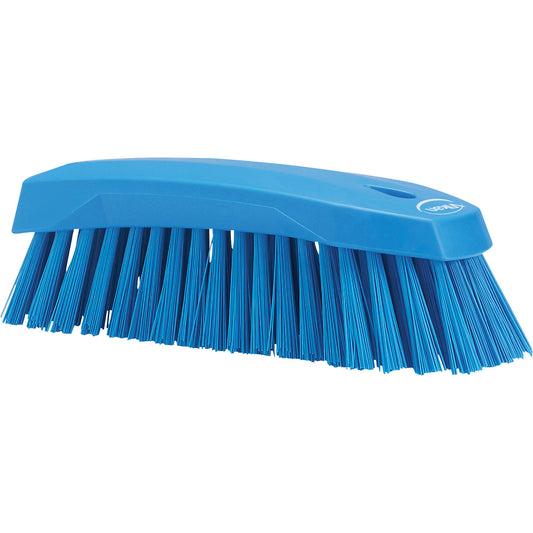 Washing brush, L, hard, pack of 15, blue.