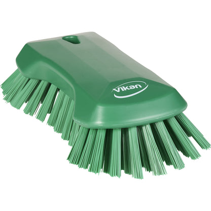 Washing brush, XL, extra hard, pack of 10, green.