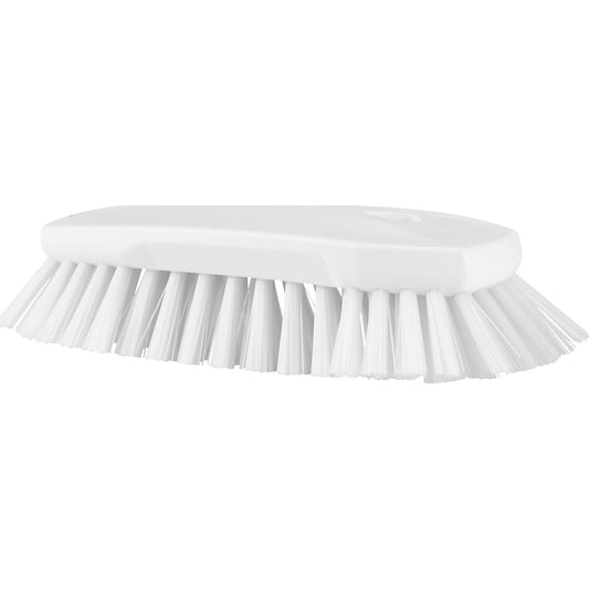 Washing brush, XL, extra hard, pack of 10, white.