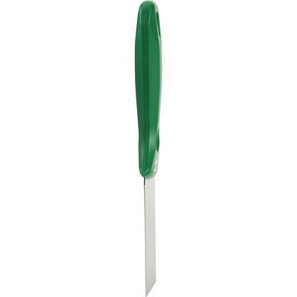 Hand scraper with stainless steel blade, width 50 mm, pack of 10, green.