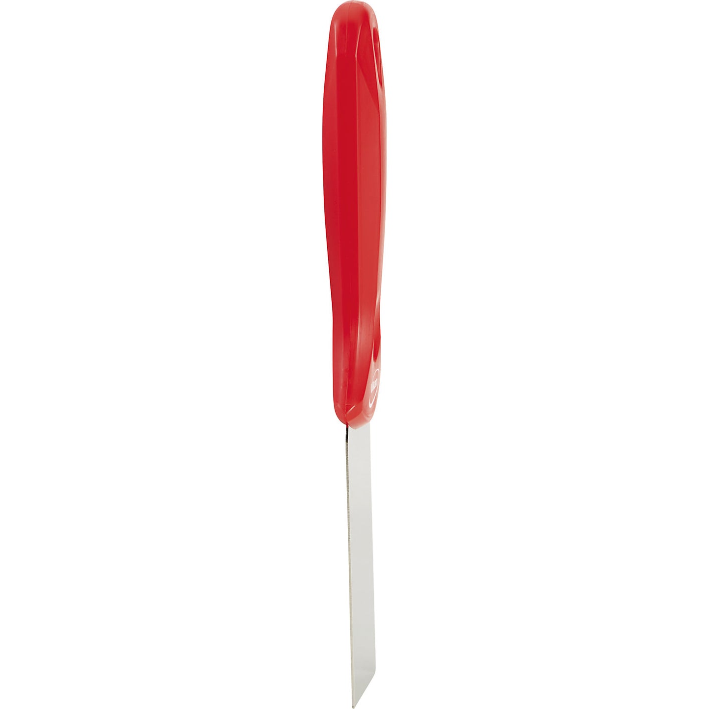 Hand scraper with stainless steel blade, width 50 mm, pack of 10, red.