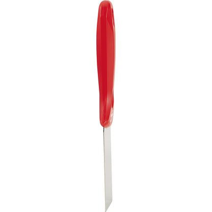 Hand scraper with stainless steel blade, width 50 mm, pack of 10, red.