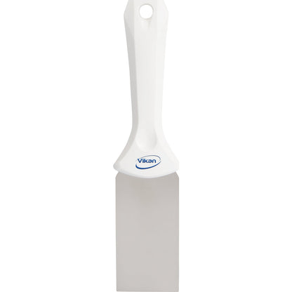 Hand scraper with stainless steel blade, width 50 mm, pack of 10, white.